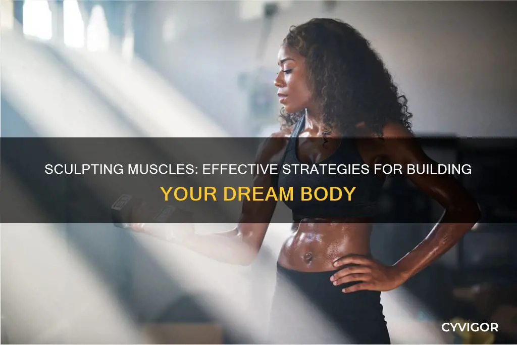 how to sculpt muscles