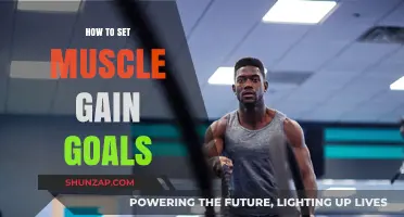 Effective Strategies for Setting and Achieving Muscle Gain Goals