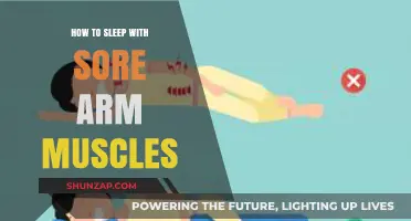 Soothe Sore Arm Muscles: Tips for a Restful Night's Sleep