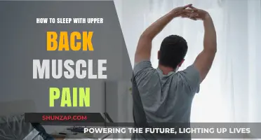 Ease Upper Back Muscle Pain: Sleep Tips for Comfort and Relief
