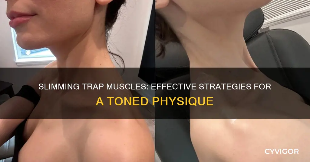how to slim trap muscles