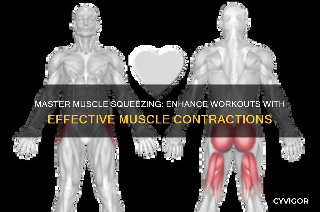 how to squeeze muscles when working out