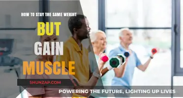 Maintain Weight, Build Muscle: Strategies for Balanced Body Transformation
