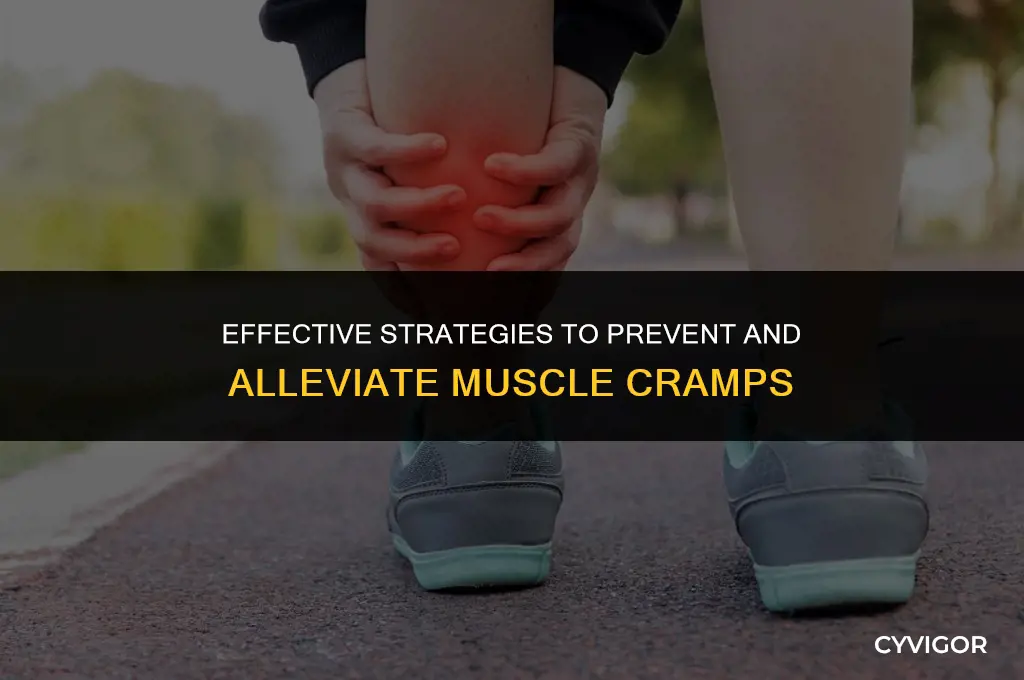 how to stop charlie hourse muscle cramps
