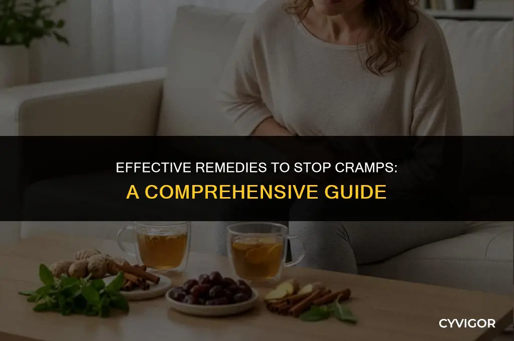 how to stop cramp