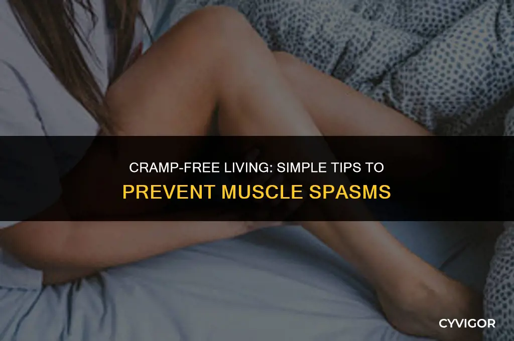 how to stop getting cramps