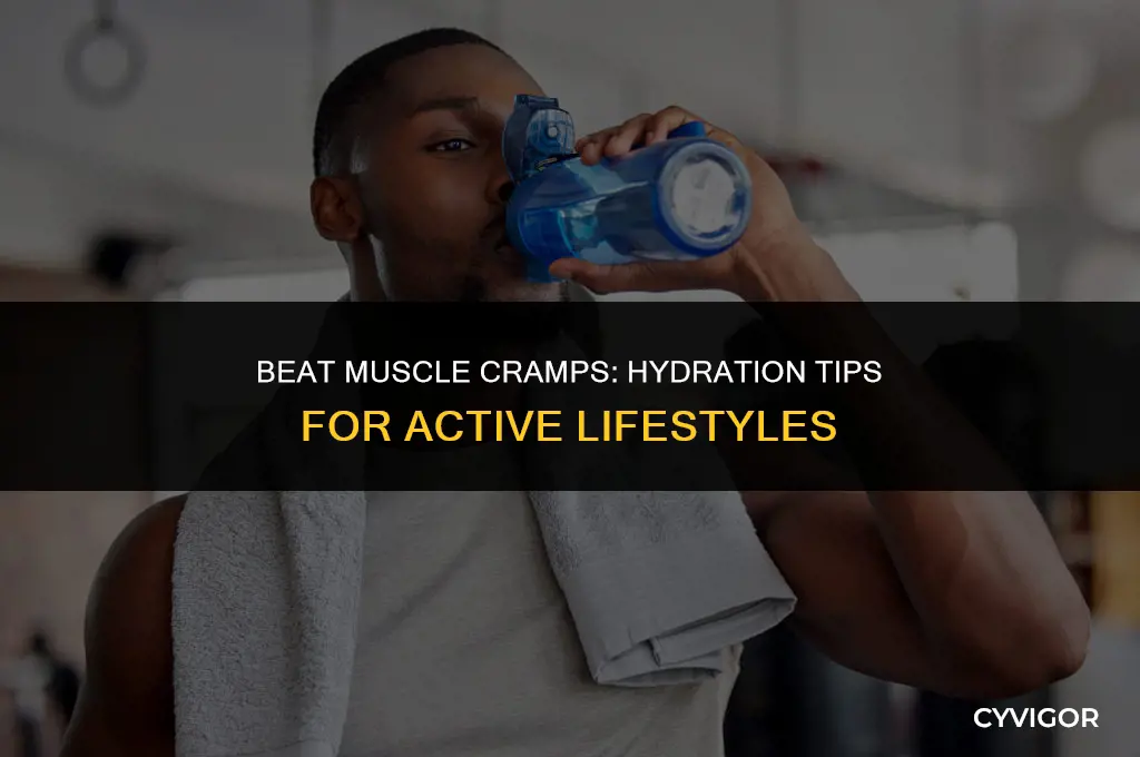 how to stop muscle cramps from dehydration