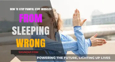 Relieve Stiff Muscles: Tips to Prevent Pain from Sleeping Wrong