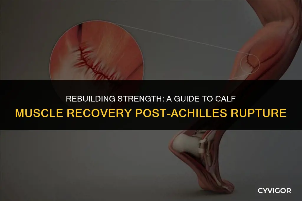 how to strengthen calf muscle after achilles rupture