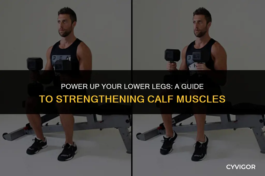 how to strengthen calf muscle