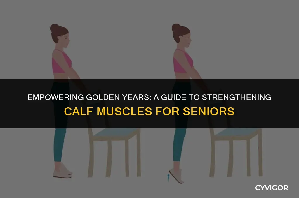 how to strengthen calf muscles for seniors