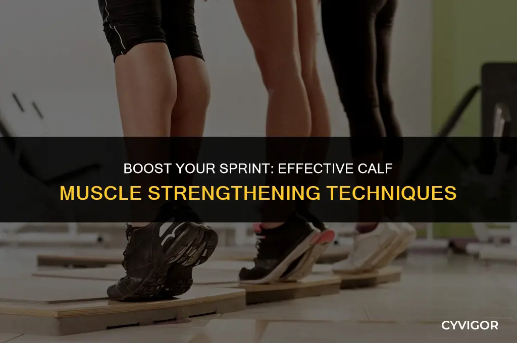 how to strengthen calf muscles for sprinting