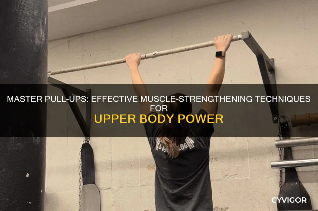 how to strengthen muscles for pull ups