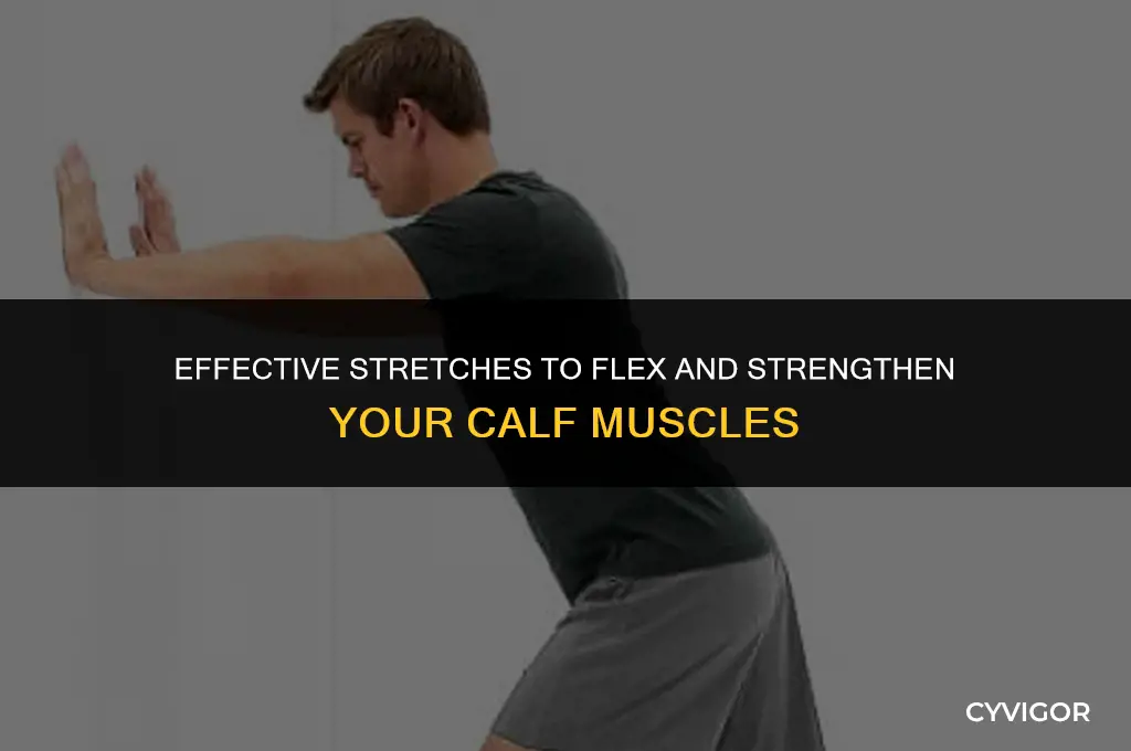 how to stretch both calf muscles