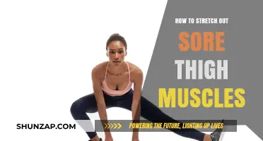 Effective Stretches to Relieve Sore Thigh Muscles and Improve Flexibility