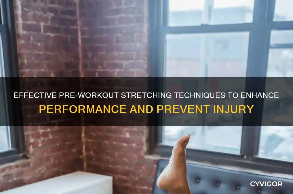 how to stretch your muscles before working out