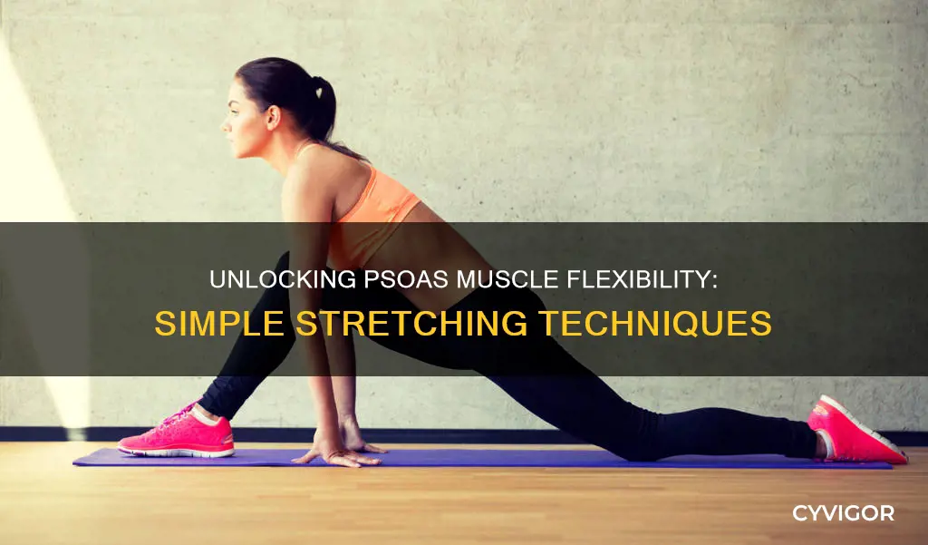 how to stretech psoas muscles