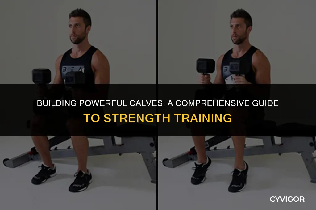 how to strong muscles calf