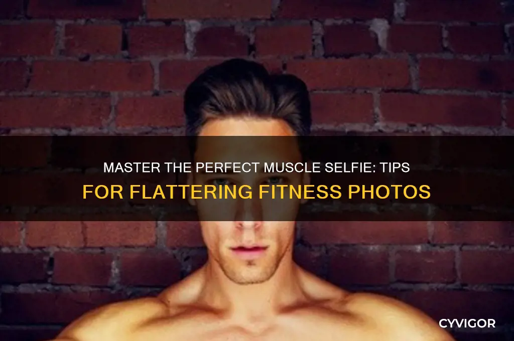 how to take a good muscle selfie