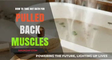 Soothing Relief: Hot Bath Techniques for Pulled Back Muscles