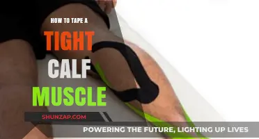 Relieving Tension: A Guide to Taping a Tight Calf Muscle