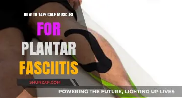 Relieve Plantar Fasciitis Pain: A Guide to Taping Your Calf Muscles