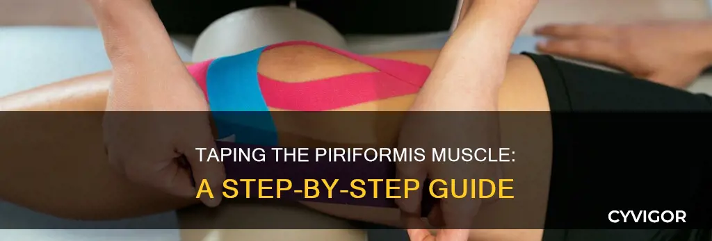 how to tape piriformis muscle