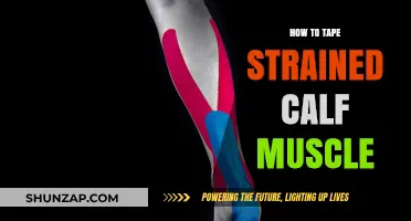 Effective Ways to Tape a Strained Calf Muscle for Quick Relief