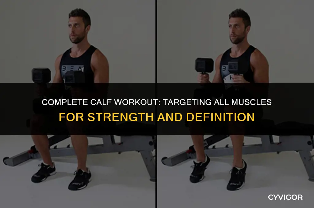 how to target all calf muscles