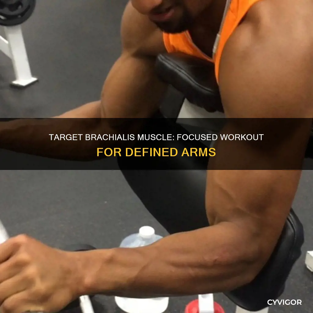 how to target brachialis muscle
