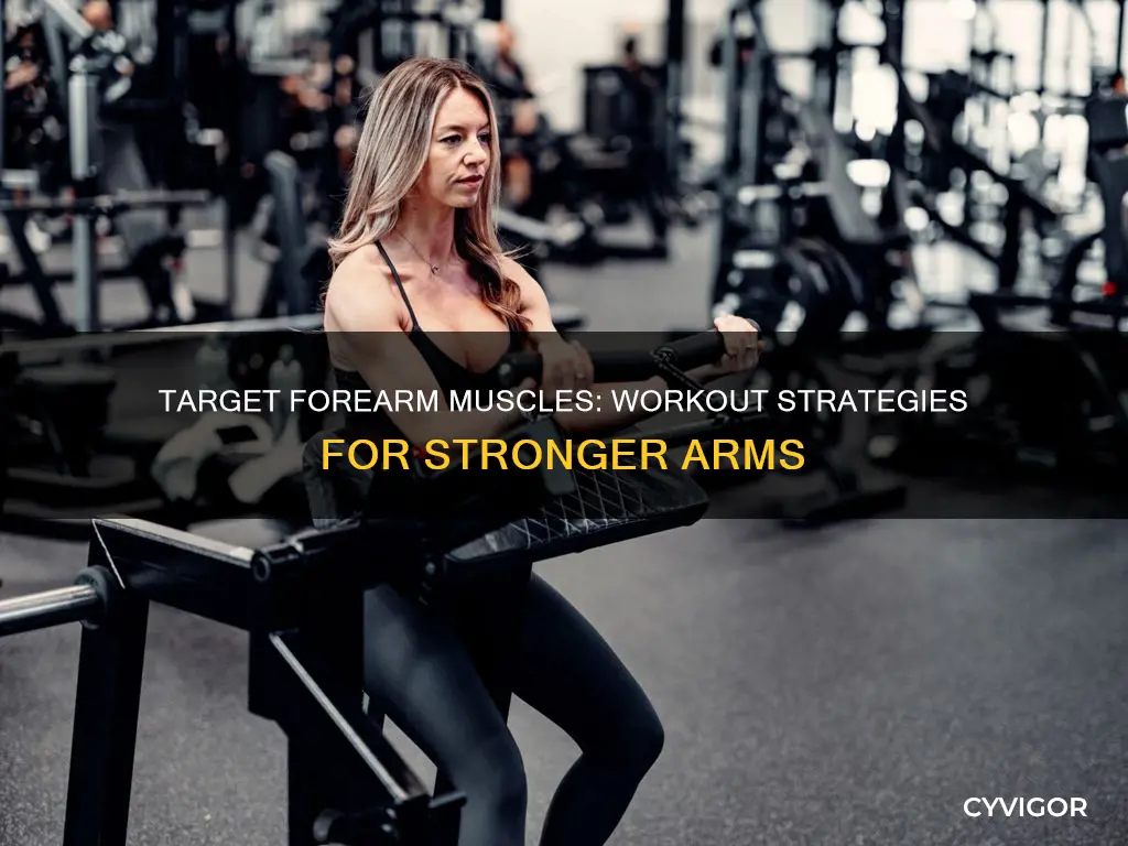 how to target forearm muscles