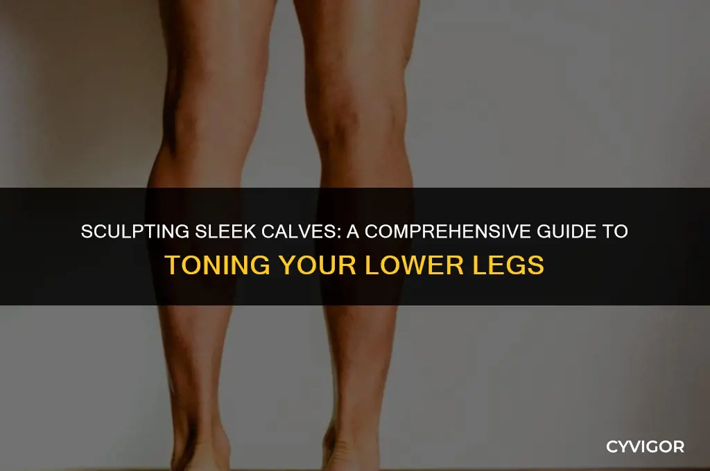 how to tone calf muscle