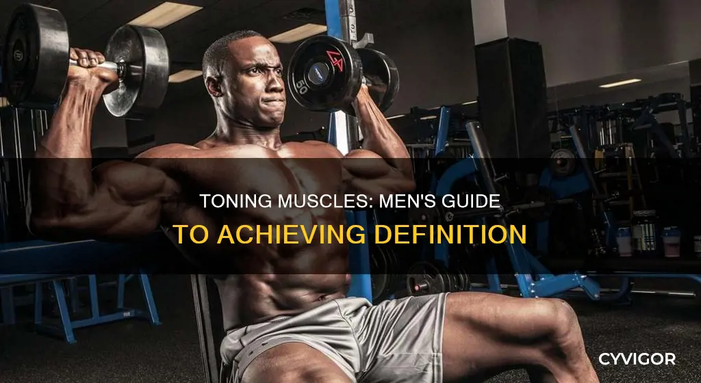 how to tone muscles men