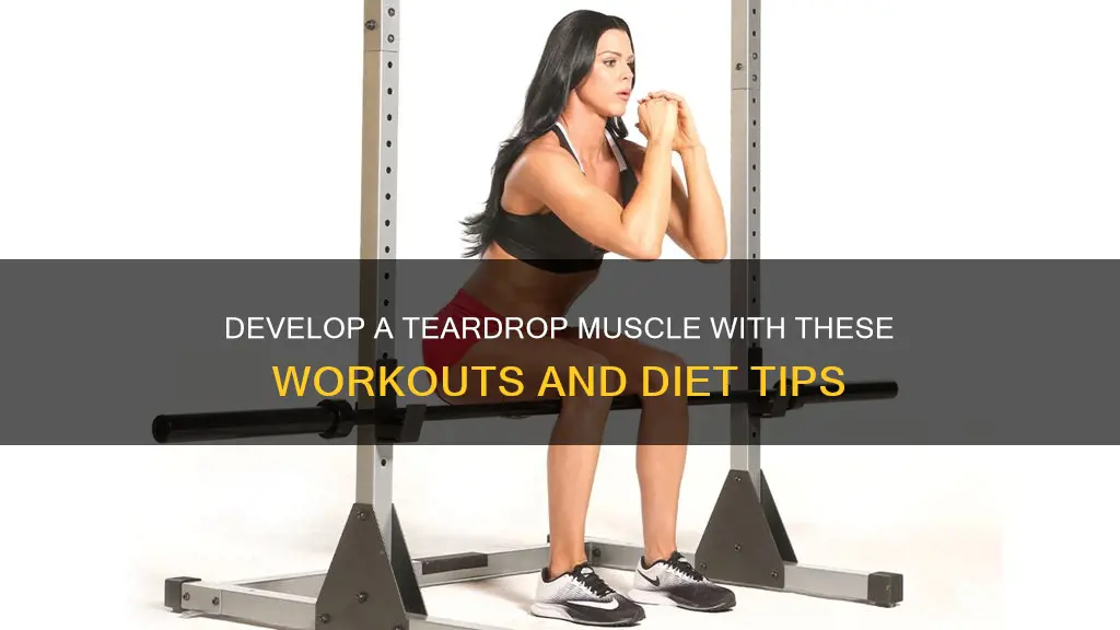 how to train teardrop muscle