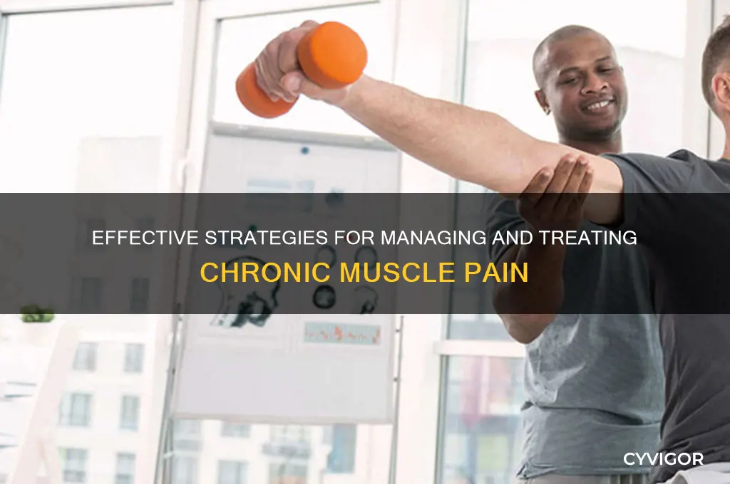 how to treat chronic muscle pain