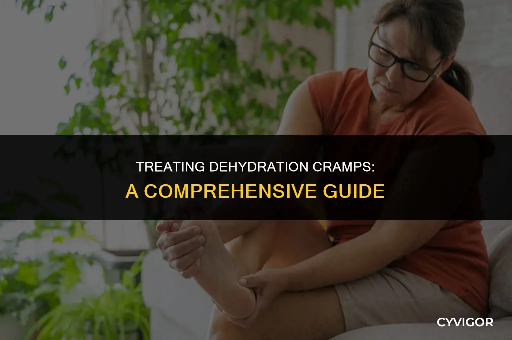 how to treat dehydration cramps