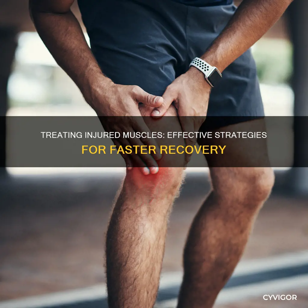 how to treat injured muscles