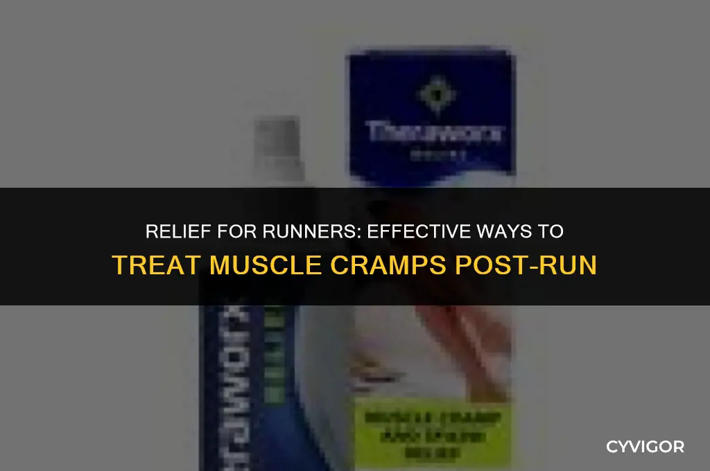 how to treat muscle cramps after running