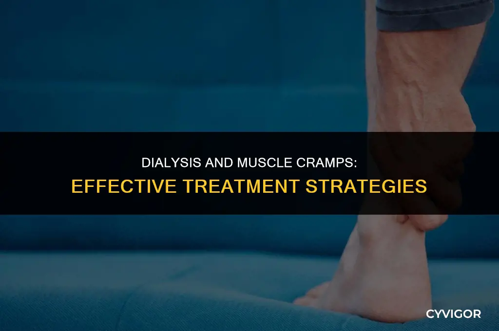how to treat muscle cramps in dialysis