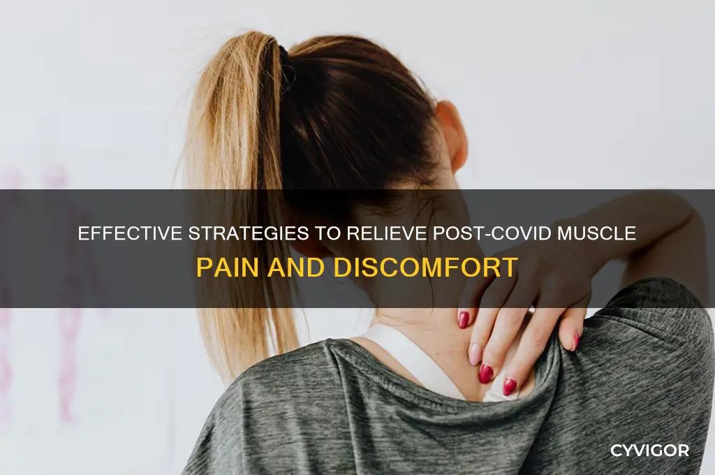 how to treat muscle pain after covid