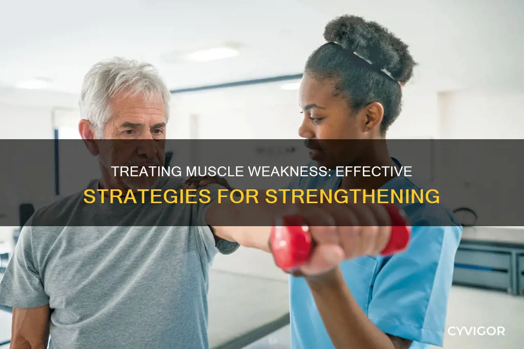 how to treat muscle weakness