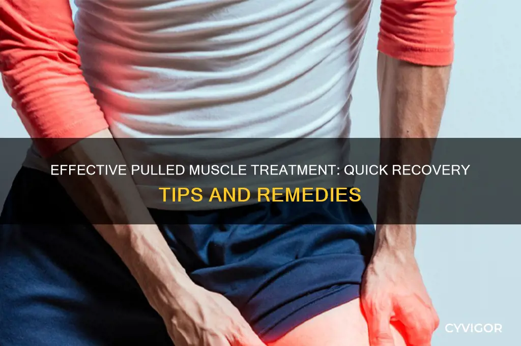 how to treat s pulled muscle