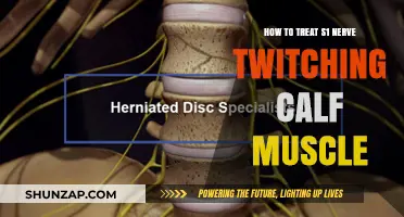 Relief for S1 Nerve Twitching: Calf Muscle Remedies