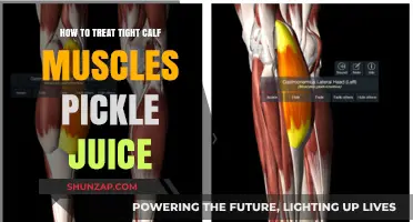 Relieving Tight Calf Muscles: The Surprising Benefits of Pickle Juice