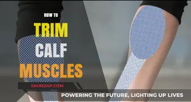 Sculpting Sleek Calves: A Guide to Effective Muscle Trimming