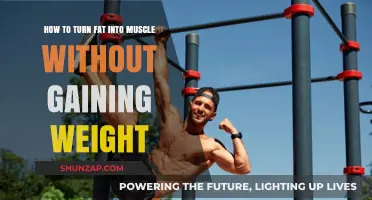 Transform Fat to Muscle: Maintain Weight, Enhance Strength, and Tone Up