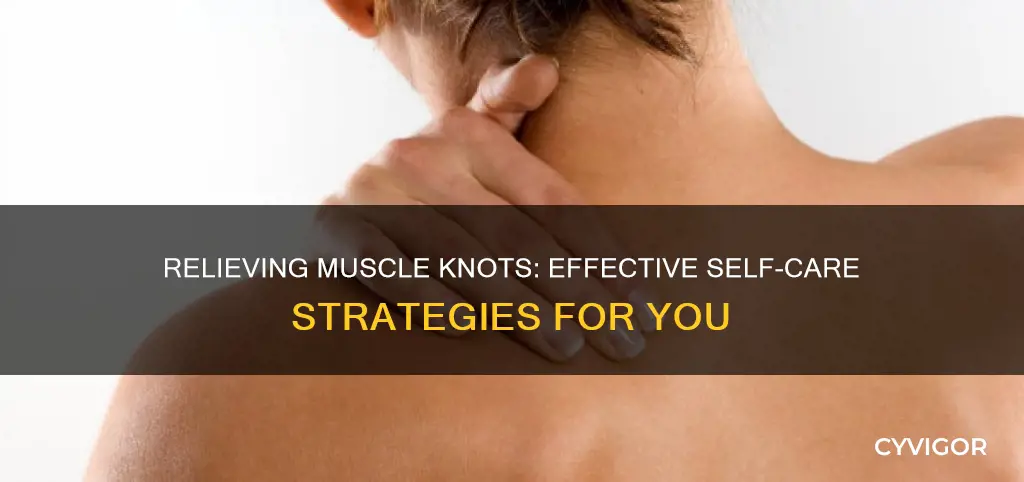 how to undo muscle knots