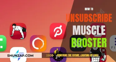 Unsubscribe Muscle Booster: A Step-by-Step Guide