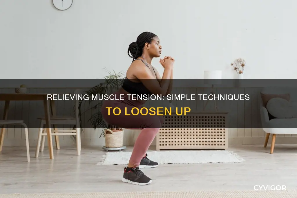 how to untighten a muscle