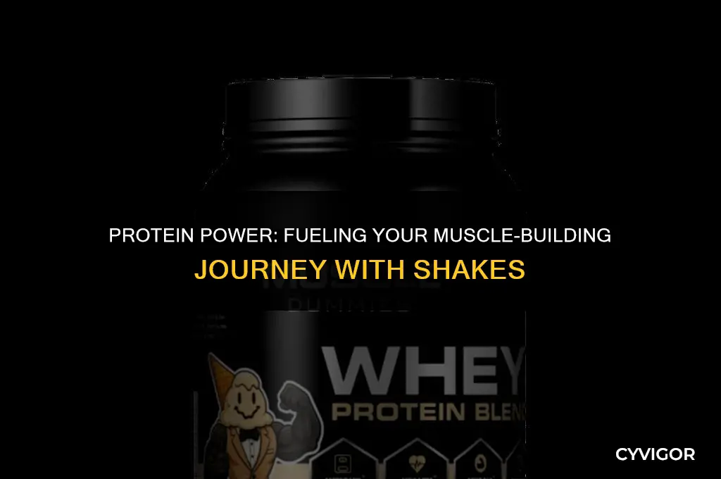 how to use protein shakes for muscle building